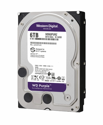 Western Digital 6TB Purple Surveillance Hard Drive